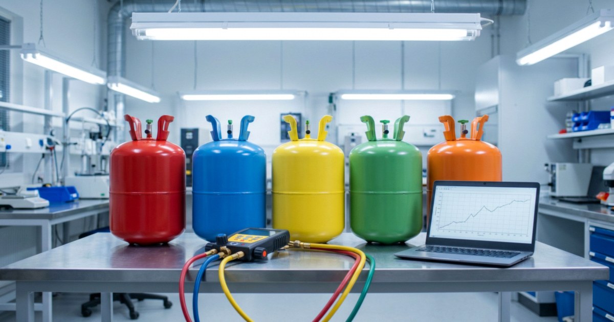 Five R-410A Replacements Go Head to Head: R-290 Takes Efficiency, R-454B Takes Emissions