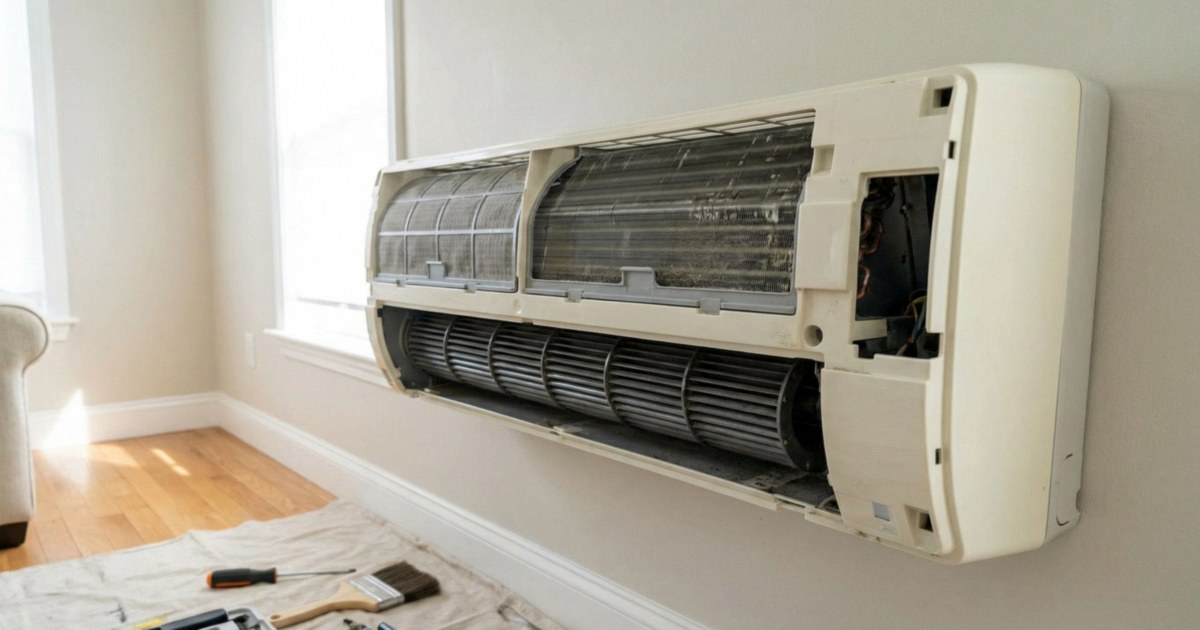 Mini Split Condenser Open Ductless Mini-Split Troubleshooting: Fault Codes, Frozen Coils, and ...